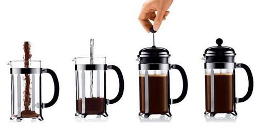 How to use a french press coffee machine
